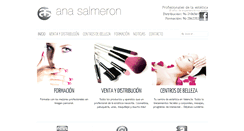 Desktop Screenshot of anasalmeron.es