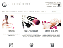 Tablet Screenshot of anasalmeron.es